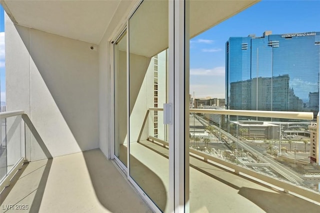 135 E Harmon Ave Unit 1401, Las Vegas, NV 89109 - balcony with a city view