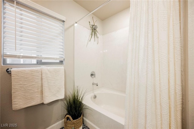 8113 Misty Canyon Ave, Las Vegas, NV 89113 - full bathroom with shower / bath combination with curtain