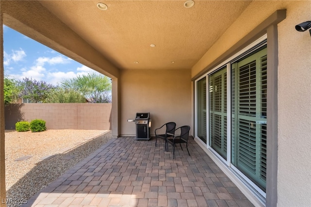 2575 Hazelburn Ave, Henderson, NV 89044 - view of patio / terrace featuring area for grilling