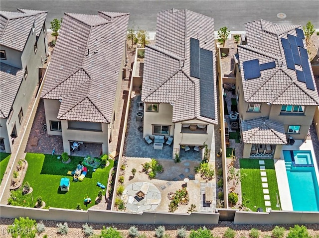 11652 Desert Hollow Ave, Las Vegas, NV 89138 - aerial perspective of suburban area