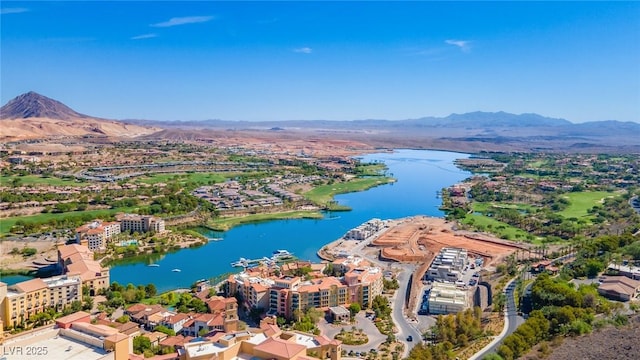 89 Via Franello, Henderson, NV 89011 - drone / aerial view of a water and mountain view