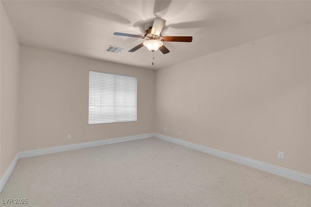 1312 Fragrant Spruce Ave, Las Vegas, NV 89123 - empty room featuring light colored carpet, baseboards, and ceiling fan