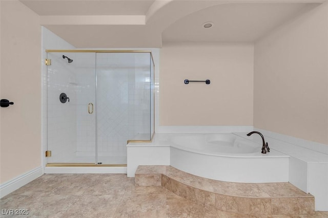 1312 Fragrant Spruce Ave, Las Vegas, NV 89123 - full bath featuring a bath and a stall shower