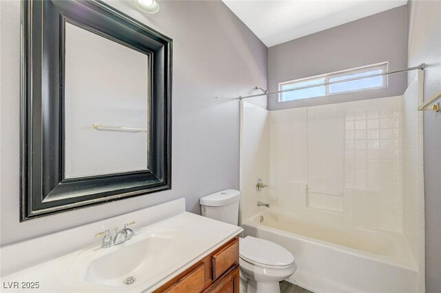 5931 Allanche Ave, Las Vegas, NV 89141 - bathroom featuring vanity and tub / shower combination