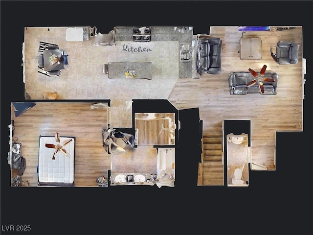4563 Townwall St, Las Vegas, NV 89115 - floor plan / room layout