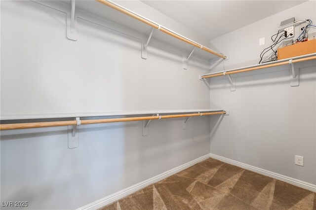 10917 Mount Pendleton St, Las Vegas, NV 89179 - spacious closet with dark carpet