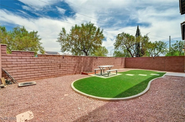 7372 S Palo Real Ct, Las Vegas, NV 89179 - view of fenced backyard