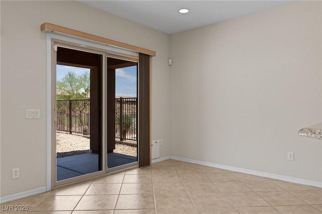 1407 Wheelwright Ct, Mesquite, NV 89034 - spare room featuring baseboards and light tile patterned floors