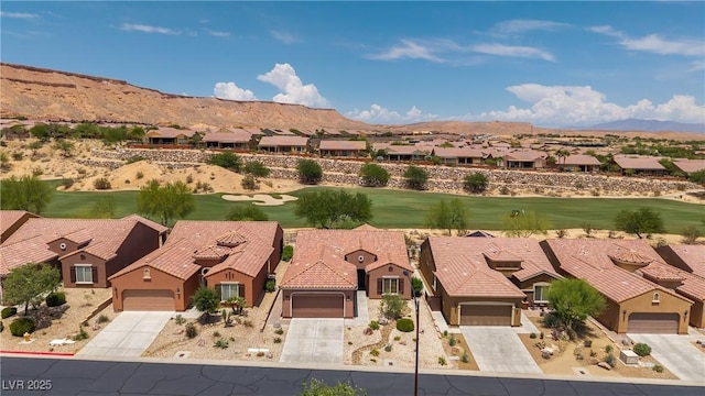1407 Wheelwright Ct, Mesquite, NV 89034 - mountain view with nearby suburban area and a golf course