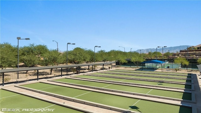 1407 Wheelwright Ct, Mesquite, NV 89034 - view of community featuring a game area and a mountain view