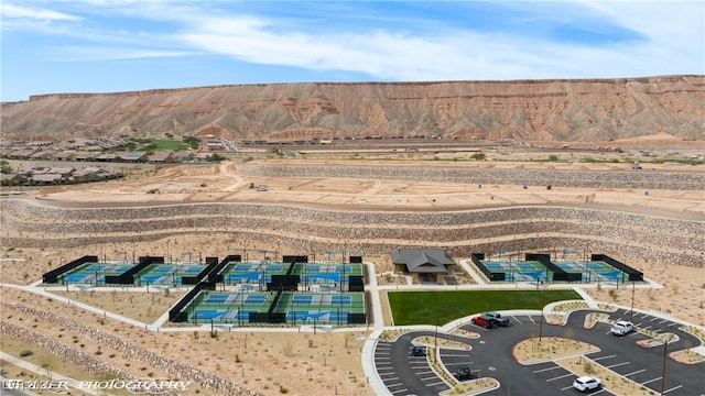 1407 Wheelwright Ct, Mesquite, NV 89034 - bird's eye view of a mountainous background