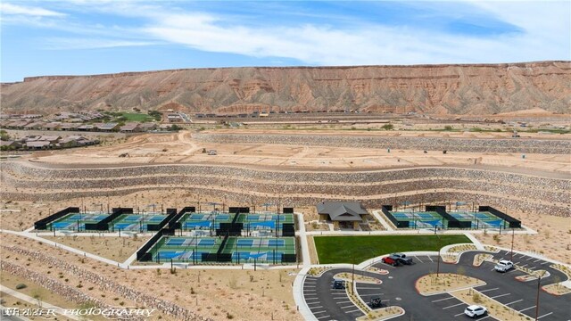 1407 Wheelwright Ct, Mesquite, NV 89034 - bird's eye view of a mountainous background