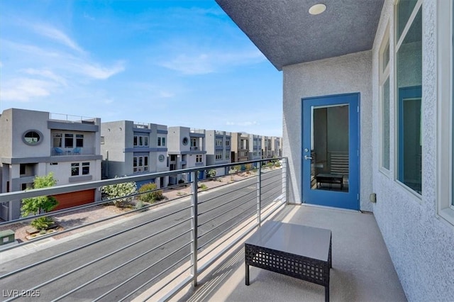 8060 Haywood Estate Ave, Las Vegas, NV 89113 - balcony featuring a residential view