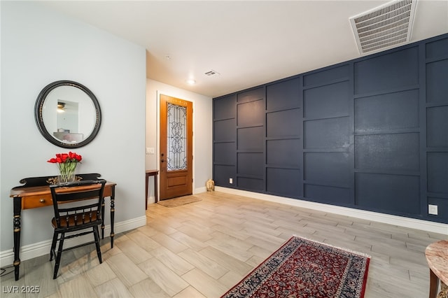632 Monument Point St, Henderson, NV 89002 - foyer entrance with light wood-style flooring and baseboards