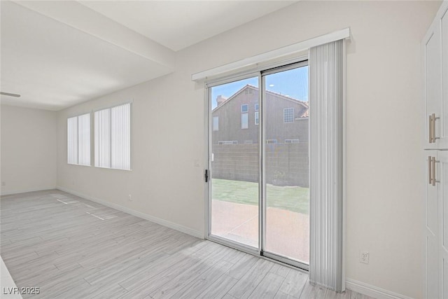 2367 Tilden Way, Henderson, NV 89074 - empty room with light wood-style floors and baseboards