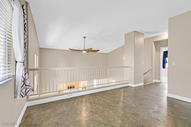 927 Clear Diamond Ave, Las Vegas, NV 89123 - spare room featuring ceiling fan and baseboards