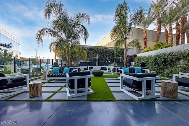 4575 Dean Martin Dr Unit 304, Las Vegas, NV 89103 - view of property's community with an outdoor living space