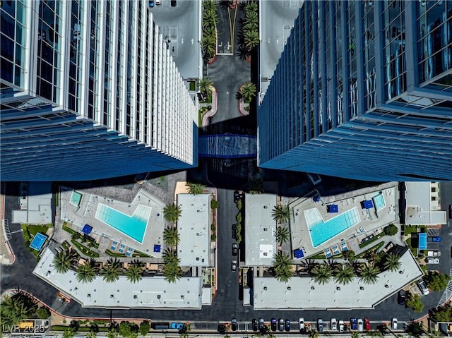 4575 Dean Martin Dr Unit 304, Las Vegas, NV 89103 - bird's eye view of a pool area