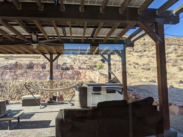 275 Vegas Dr, Goodsprings, NV 89019 - view of patio / terrace