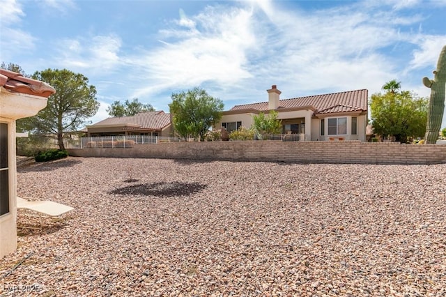 9105 Marble Dr, Las Vegas, NV 89134 - view of fenced yard