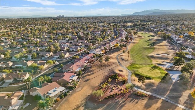 9105 Marble Dr, Las Vegas, NV 89134 - view of property location featuring nearby suburban area, a mountain backdrop, and a golf club