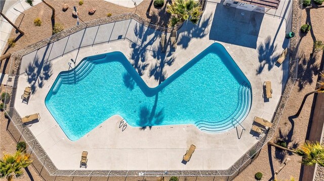 2225 Chandler Ranch Pl, Laughlin, NV 89029 - drone / aerial view of a pool