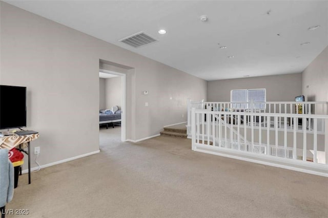 9840 Chief Sky St, Las Vegas, NV 89178 - interior space with carpet floors, baseboards, and recessed lighting