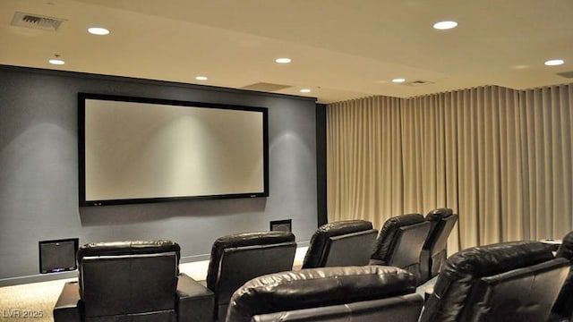 4585 Dean Martin Dr Unit 205, Las Vegas, NV 89103 - cinema featuring recessed lighting and baseboards