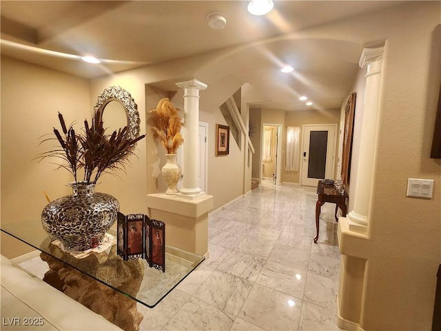 6729 Flamenco Ct, Las Vegas, NV 89139 - common area featuring recessed lighting