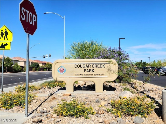 6729 Flamenco Ct, Las Vegas, NV 89139 - view of community sign