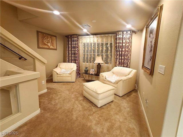 6729 Flamenco Ct, Las Vegas, NV 89139 - living area featuring carpet flooring and baseboards