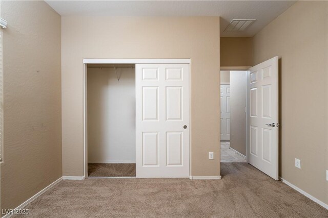 2708 Cheer Pheasant Ave, North Las Vegas, NV 89084 - unfurnished bedroom featuring carpet floors and a closet