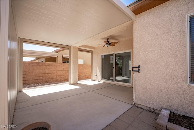 2708 Cheer Pheasant Ave, North Las Vegas, NV 89084 - view of patio featuring a ceiling fan