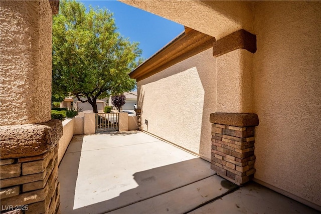 2708 Cheer Pheasant Ave, North Las Vegas, NV 89084 - view of patio with a gate