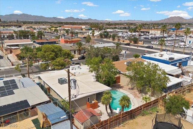 2408 Berkley Ave, Las Vegas, NV 89101 - bird's eye view of a mountainous background