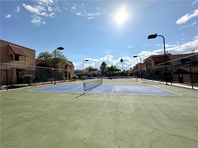 4151 Sanderling Cir Unit 351, Las Vegas, NV 89103 - view of tennis court featuring a residential view
