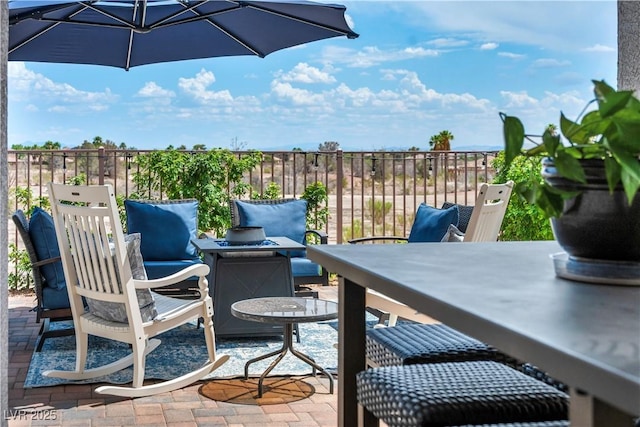 7029 Bocaire Dr, Las Vegas, NV 89131 - view of patio