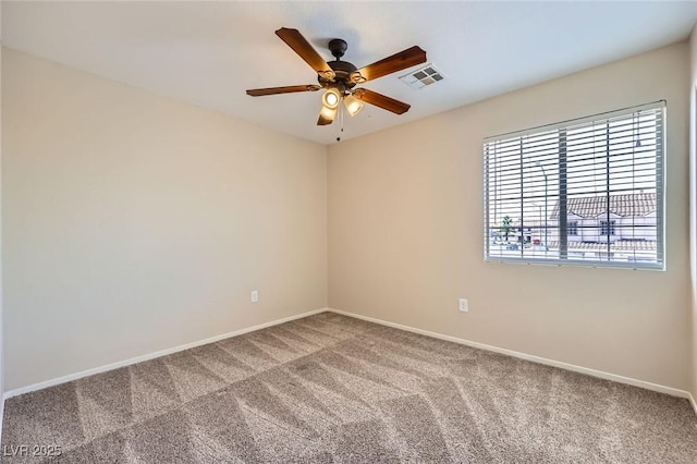7382 Elbridge Way, Las Vegas, NV 89113 - spare room with carpet floors, ceiling fan, and baseboards