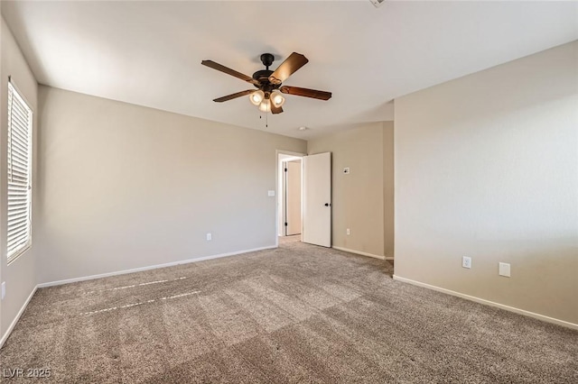 7382 Elbridge Way, Las Vegas, NV 89113 - carpeted spare room with a ceiling fan and baseboards