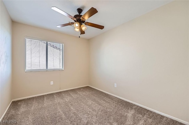 7382 Elbridge Way, Las Vegas, NV 89113 - empty room featuring carpet, baseboards, and ceiling fan