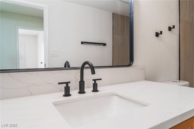 3409 El Cortez Ave, Las Vegas, NV 89102 - bathroom view of vanity and tasteful backsplash