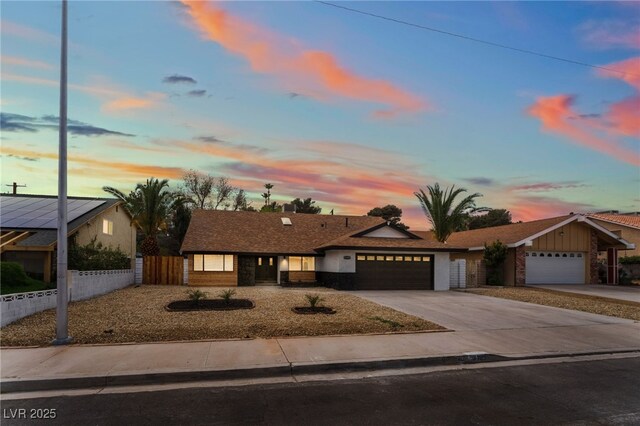 3409 El Cortez Ave, Las Vegas, NV 89102 - ranch-style house featuring an attached garage and driveway