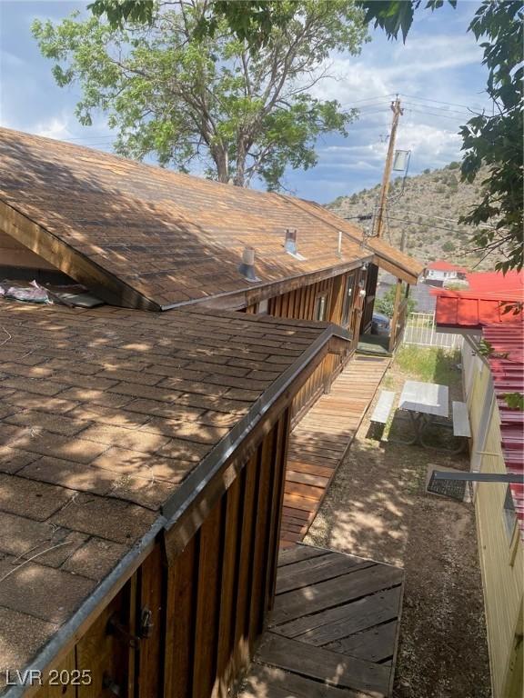 631 Mccannon St, Pioche, NV 89043 - view of wooden terrace