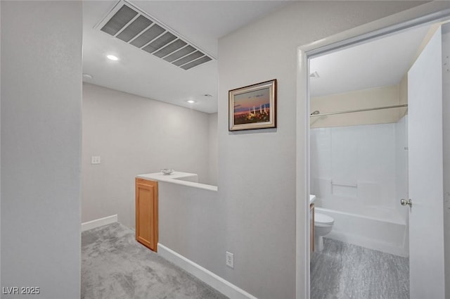 622 Quaint Acres Ave, Las Vegas, NV 89183 - hallway featuring baseboards and light colored carpet