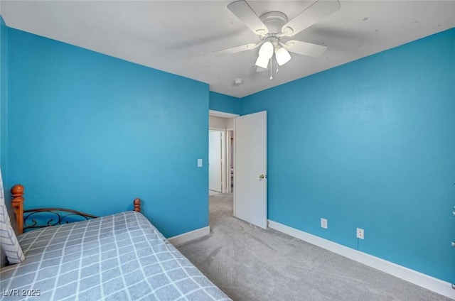 622 Quaint Acres Ave, Las Vegas, NV 89183 - unfurnished bedroom with carpet, baseboards, and ceiling fan