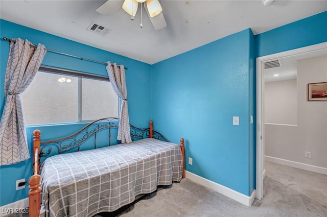622 Quaint Acres Ave, Las Vegas, NV 89183 - bedroom featuring baseboards, carpet, and ceiling fan