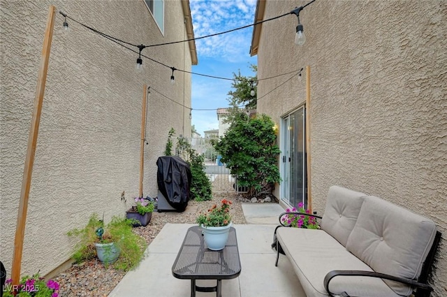 622 Quaint Acres Ave, Las Vegas, NV 89183 - view of patio / terrace with area for grilling and an outdoor living space