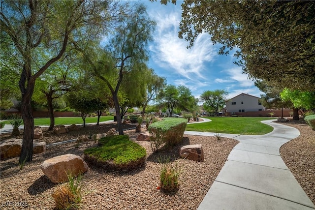 8320 Highland Ranch St, Las Vegas, NV 89131 - surrounding community featuring a yard