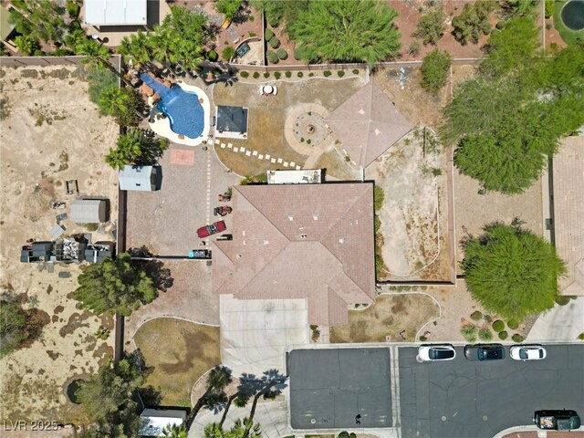 4883 Grey Mesa St, Las Vegas, NV 89149 - aerial view