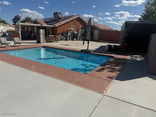 6248 Sapporo Cir, Las Vegas, NV 89110 - swimming pool featuring a patio